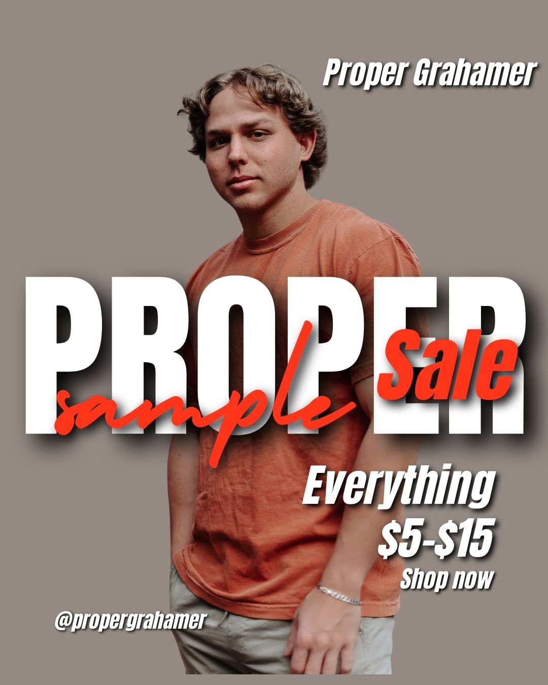 Sample Sale Cleanout