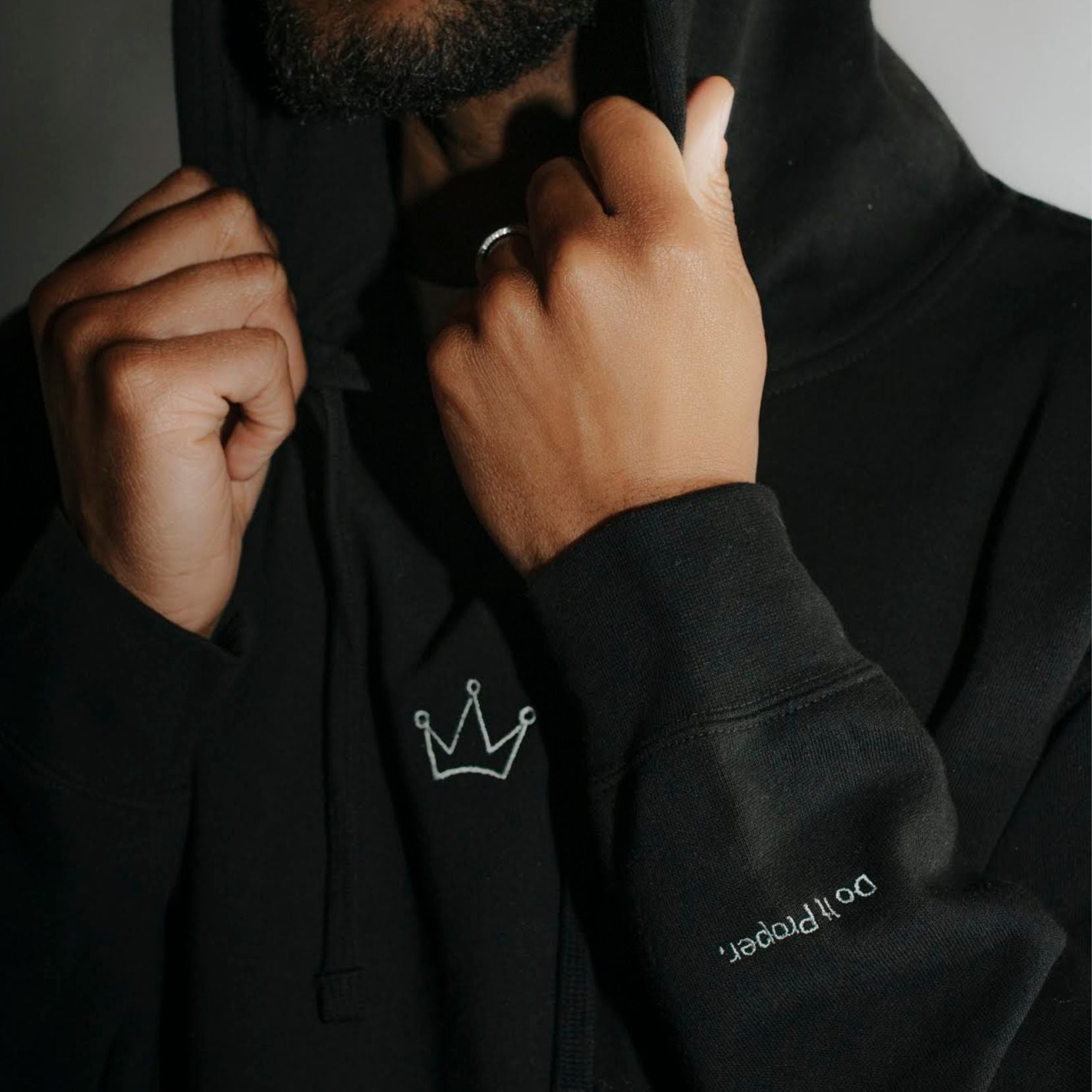Do It Proper. Hoodie — Vol. I
