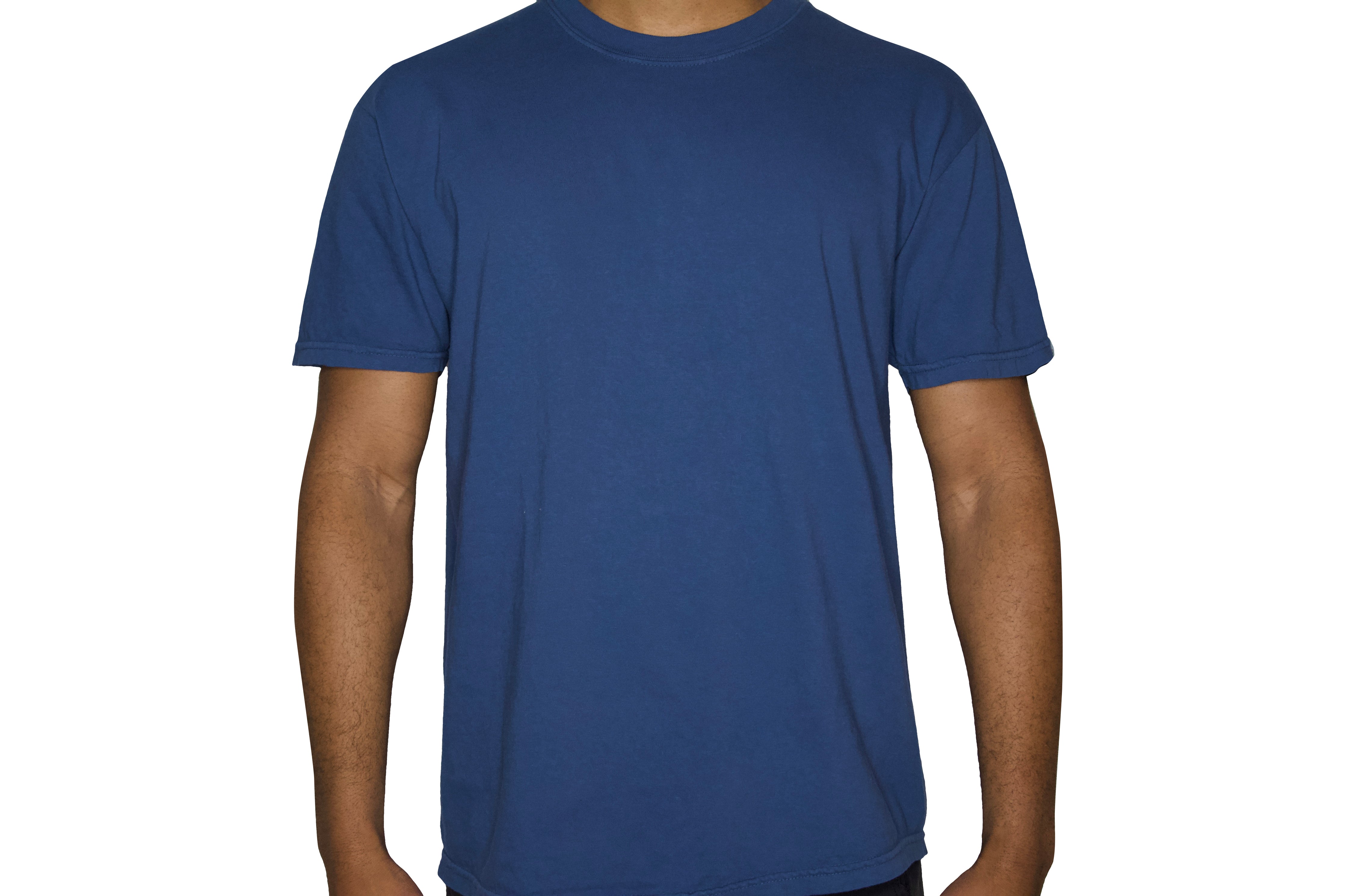 Essential Tag Tee - Deep Blue